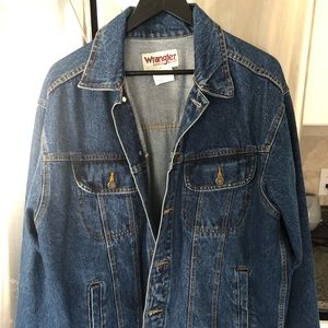 Wrangler Denim Jacket Mens Large